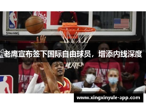 老鹰宣布签下国际自由球员，增添内线深度